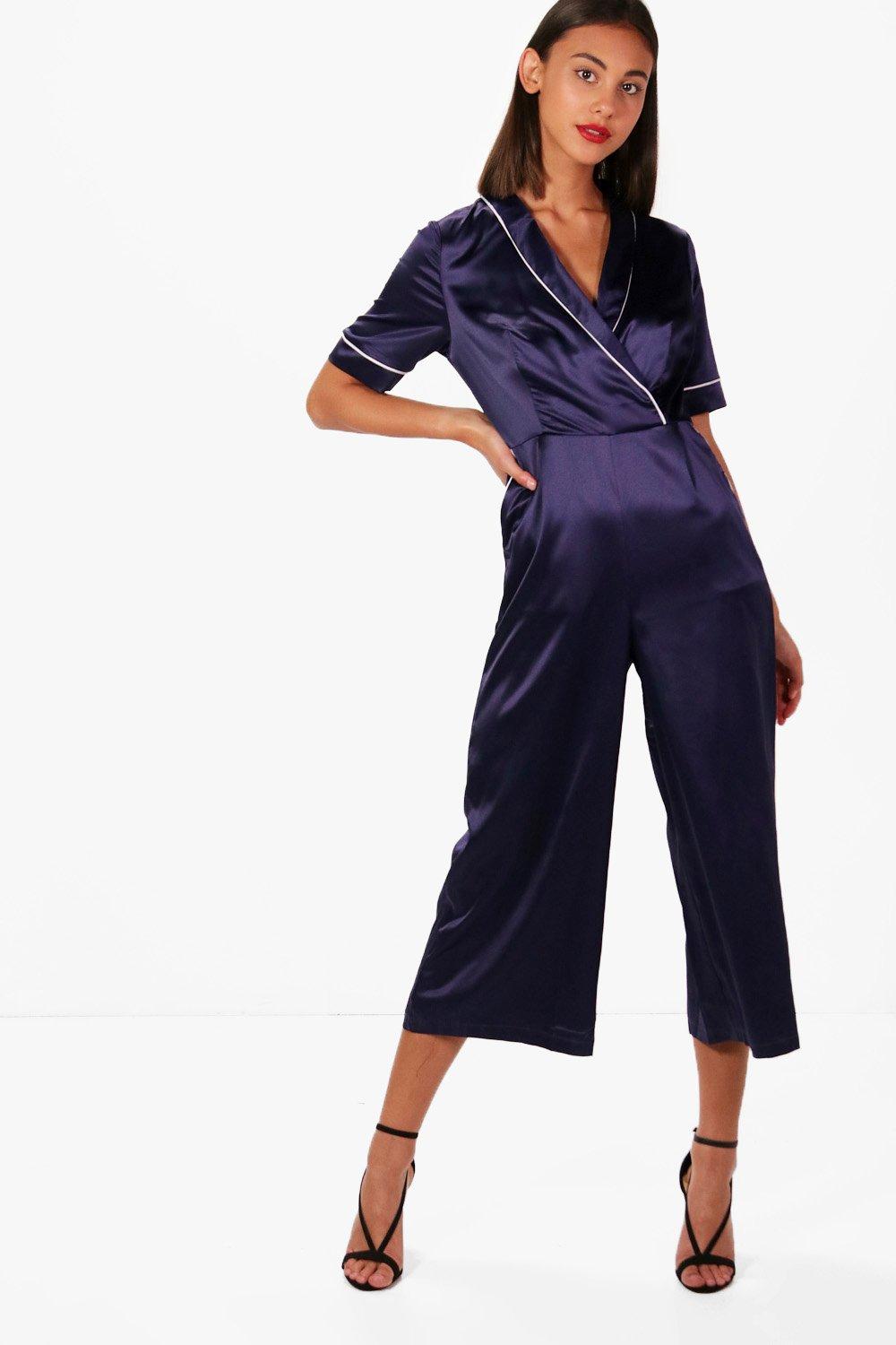 Pj Jumpsuit Boohoo Uk