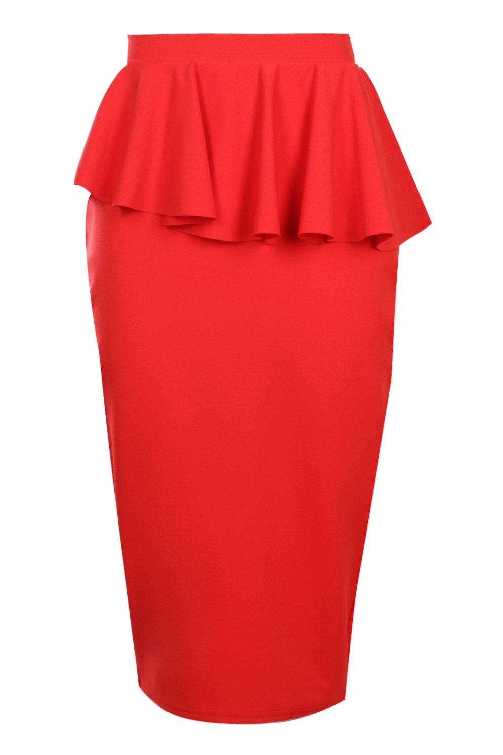 Peplum skirt boohoo hotsell