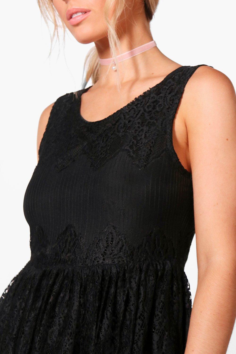 womens lace skater dress