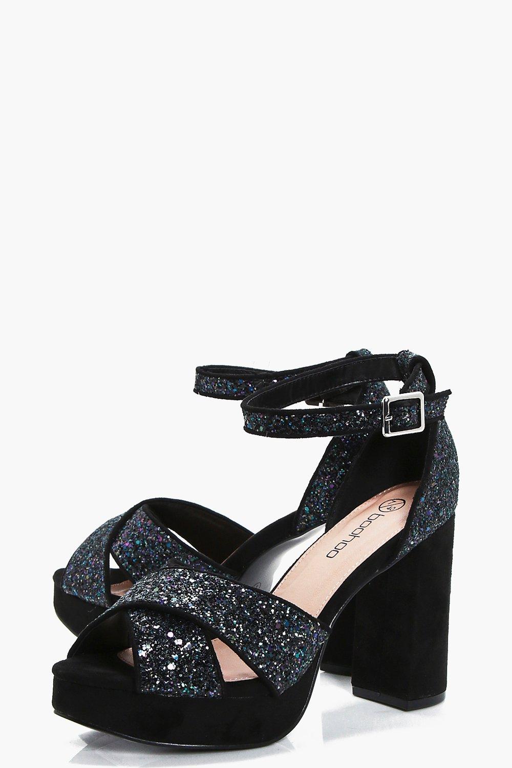 wide fit sparkly shoes