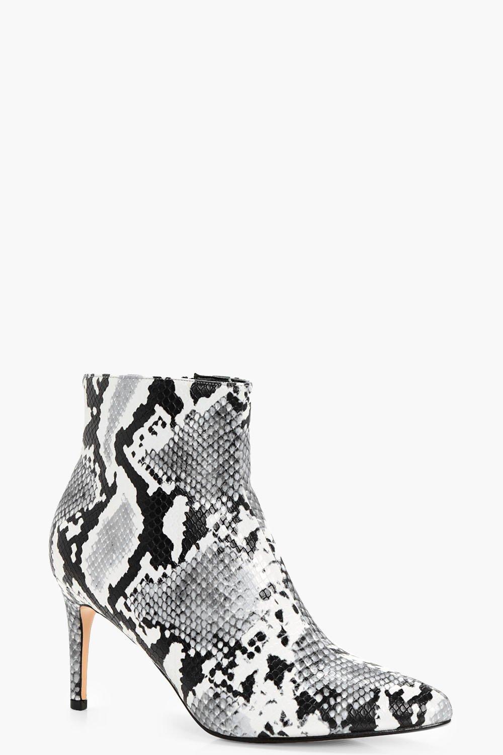 snake print shoes