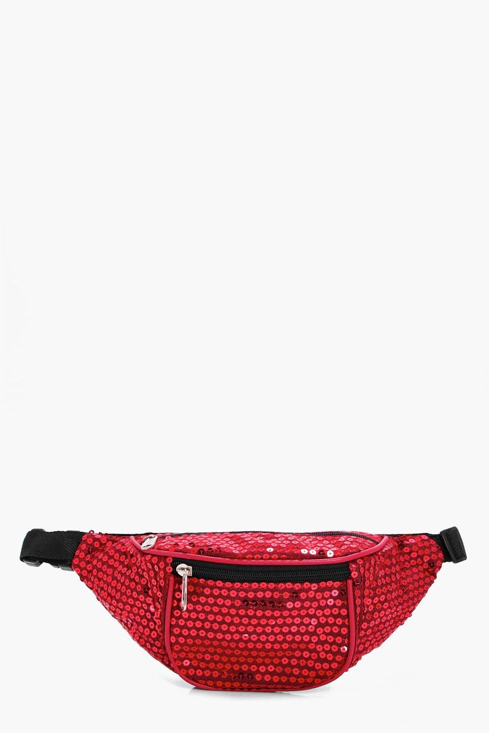 sequin bumbag