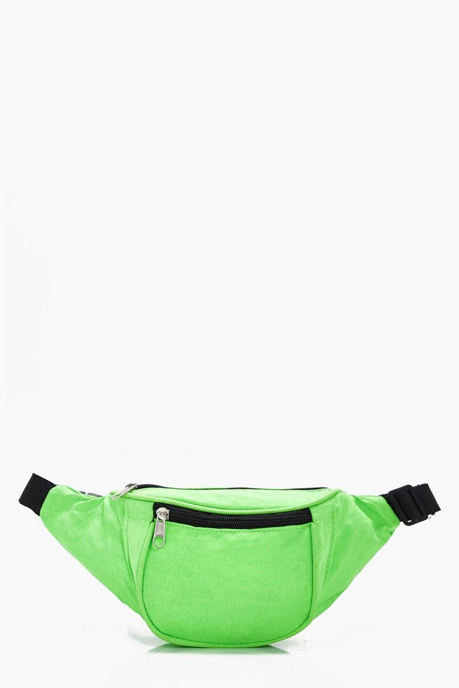 Green Katie Bright Neon Fanny Pack image number 1