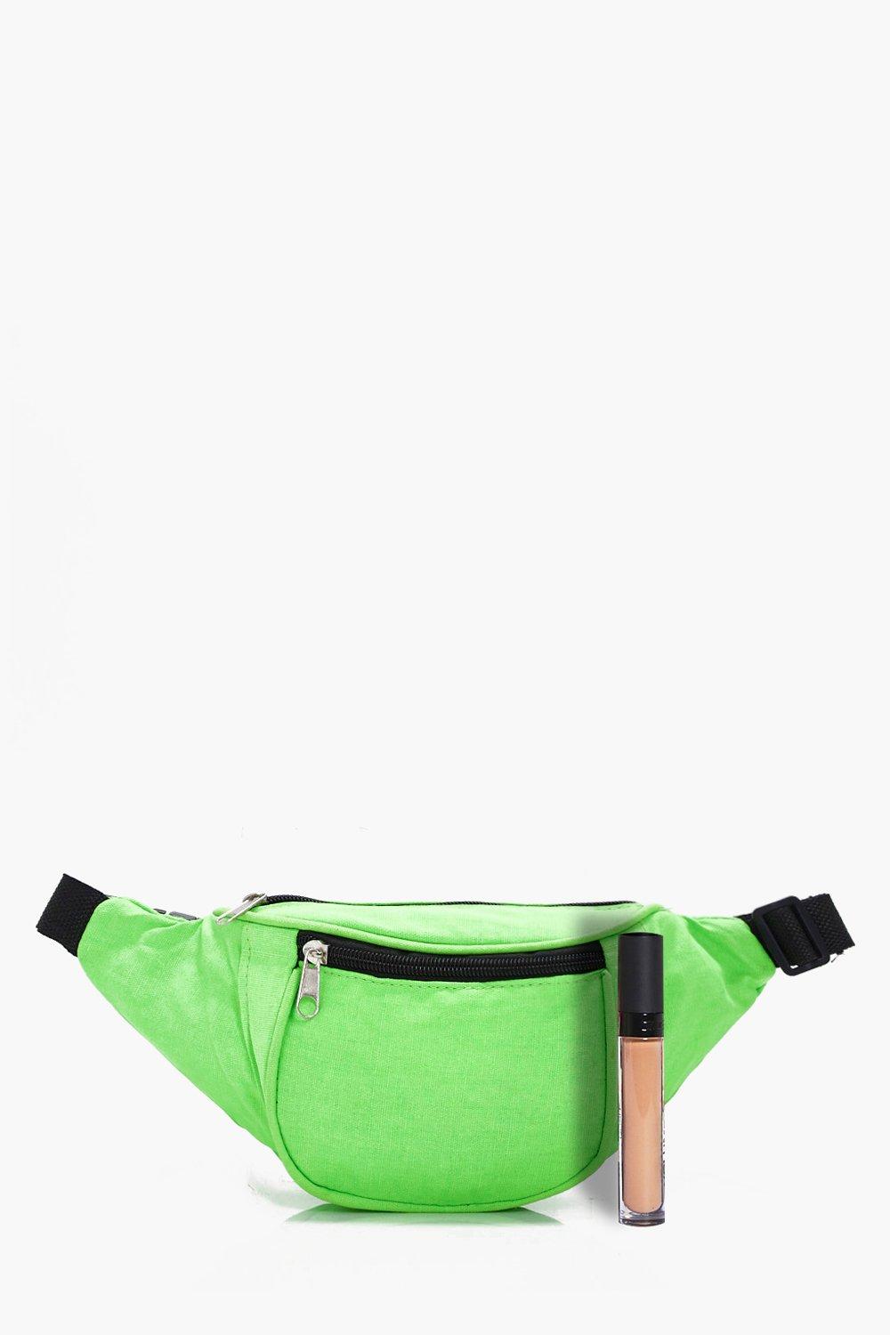 neon bum bag