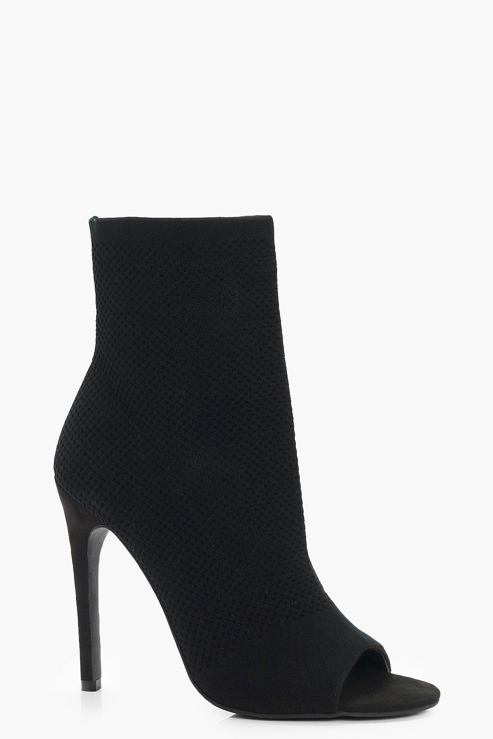 peep toe shoe boots uk