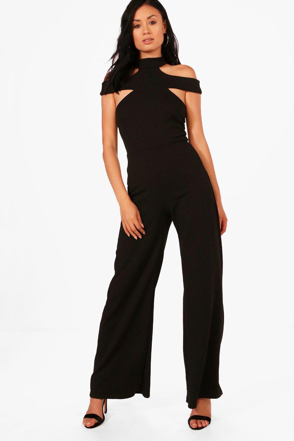 jumpsuit with open leg