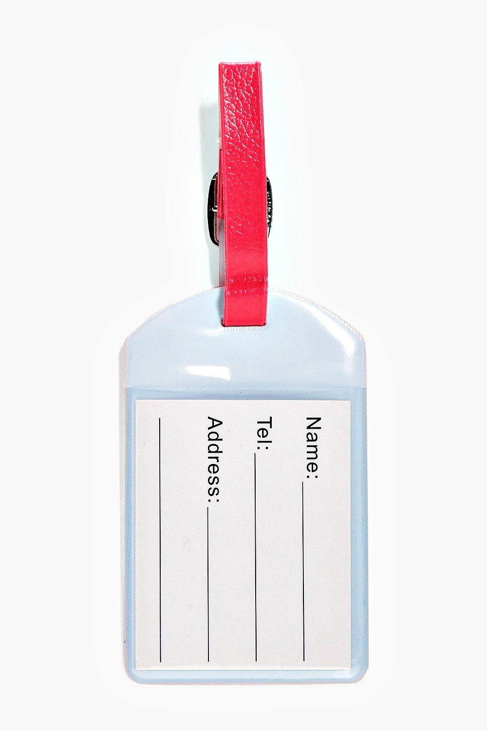 Rainbow luggage tag hotsell