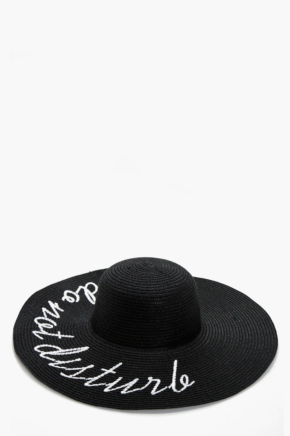 Do not disturb sales summer hat