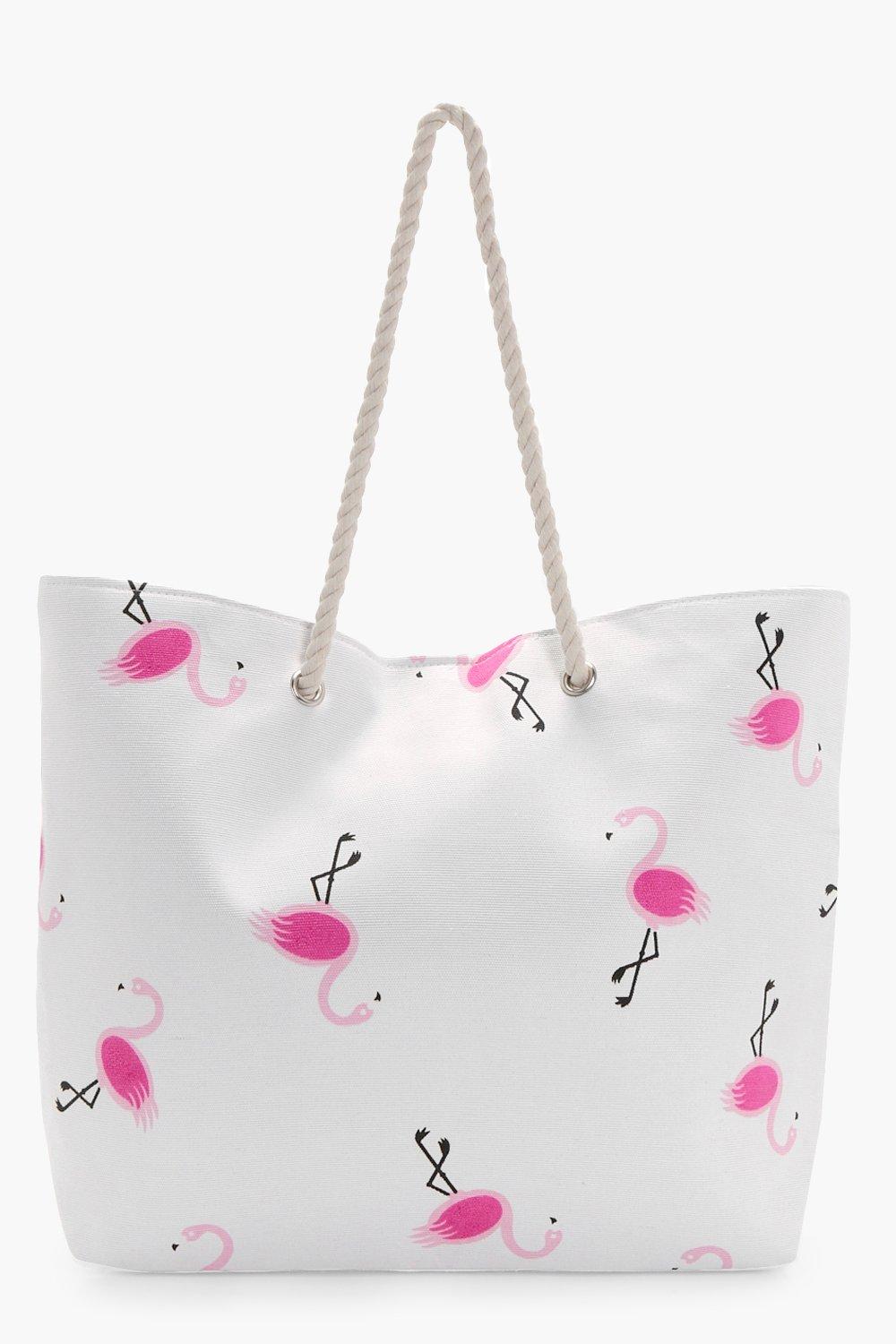 beach bag flamingo