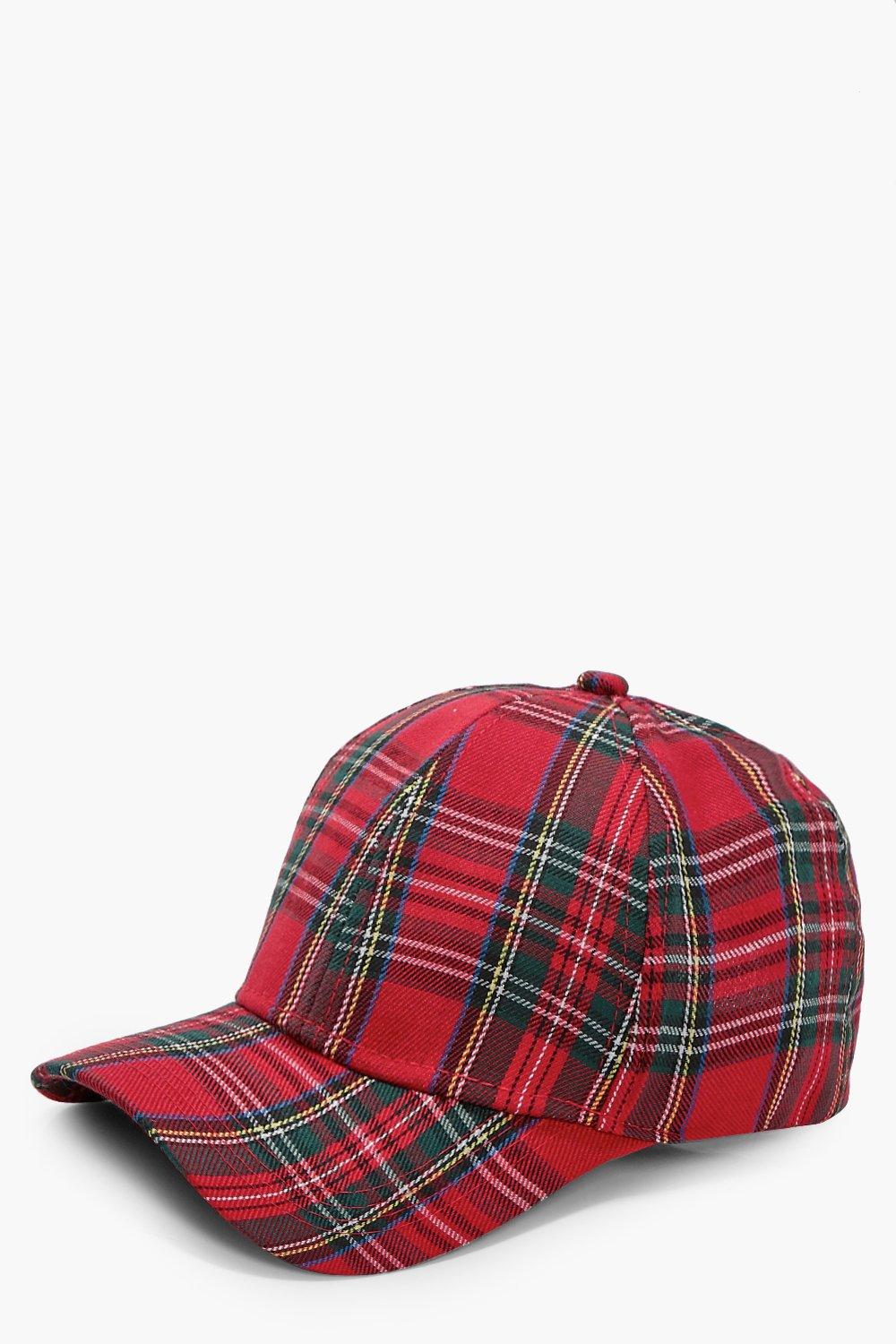 tartan baseball cap
