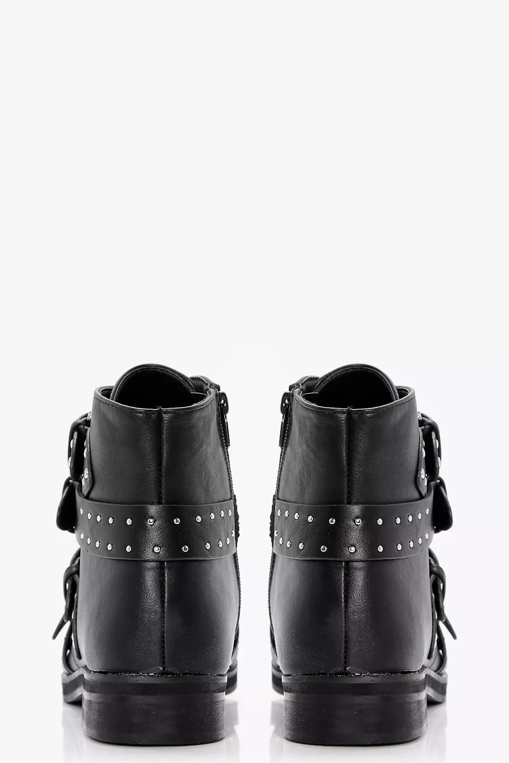 Studded strap outlet ankle boots