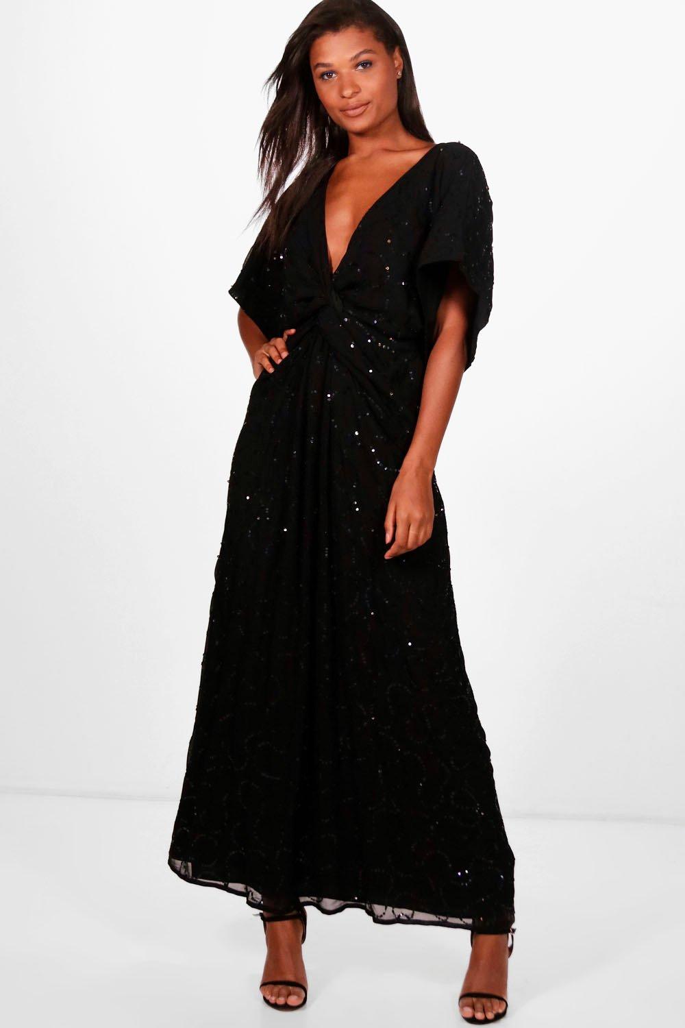 batwing dress boohoo