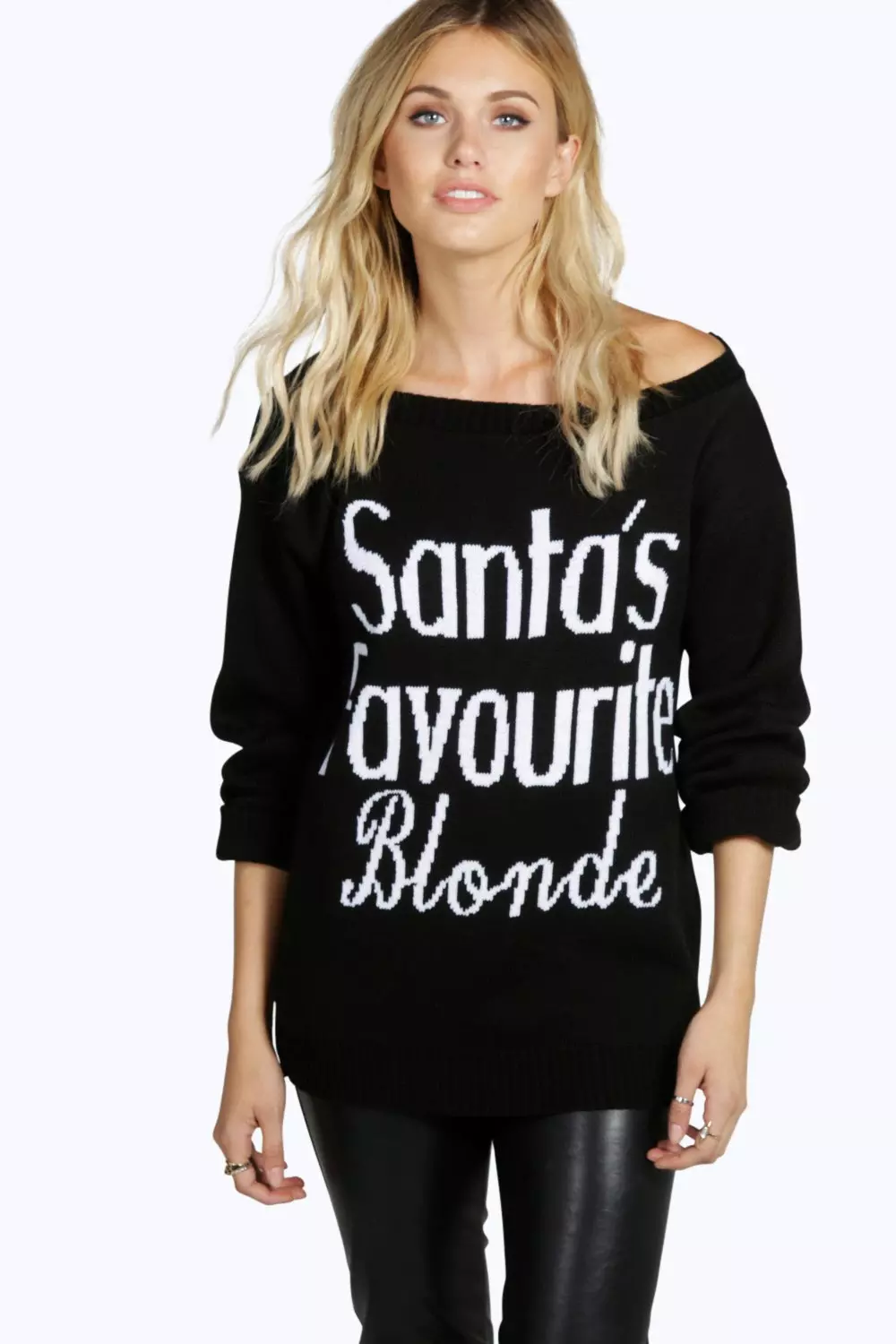 Santa's favourite 2025 blonde jumper