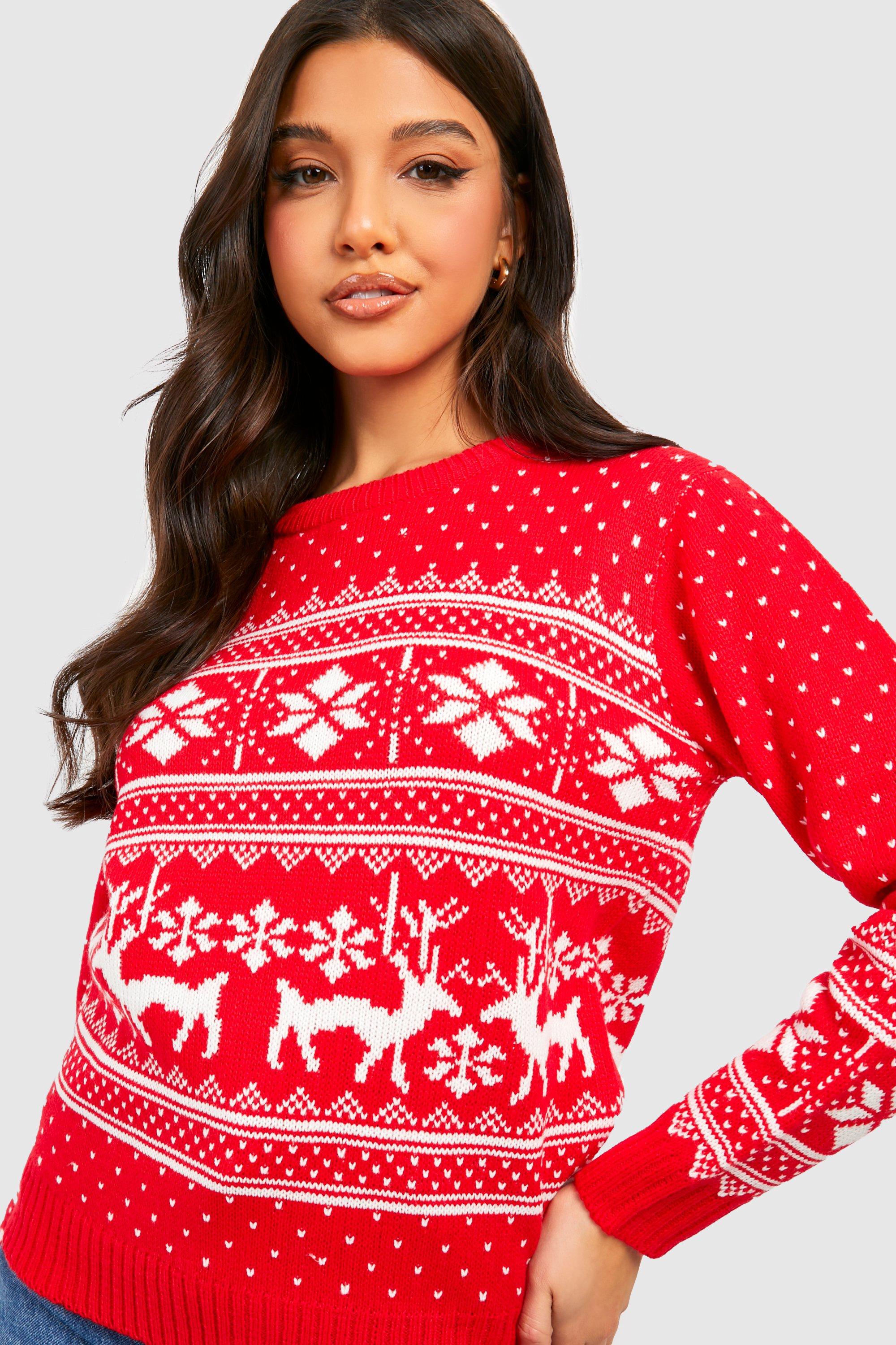 Christmas ladies clearance jumper