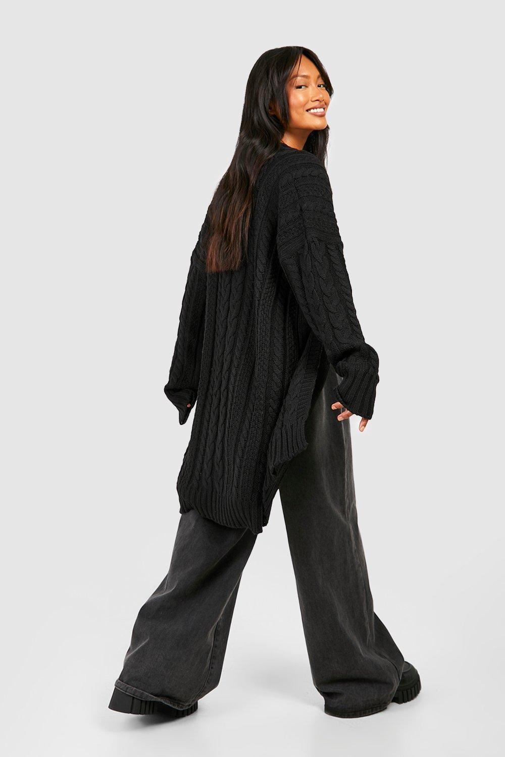 oversized slouchy cardigan