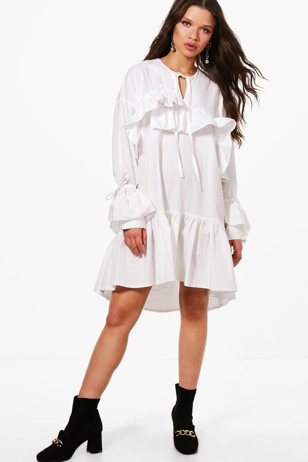 longline tunic dress