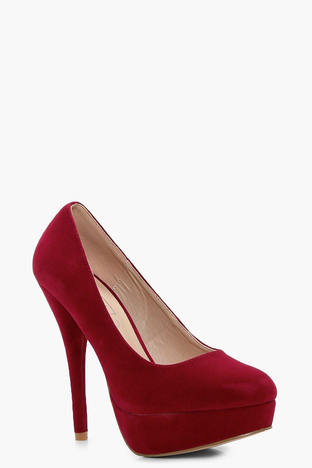 platform court heels