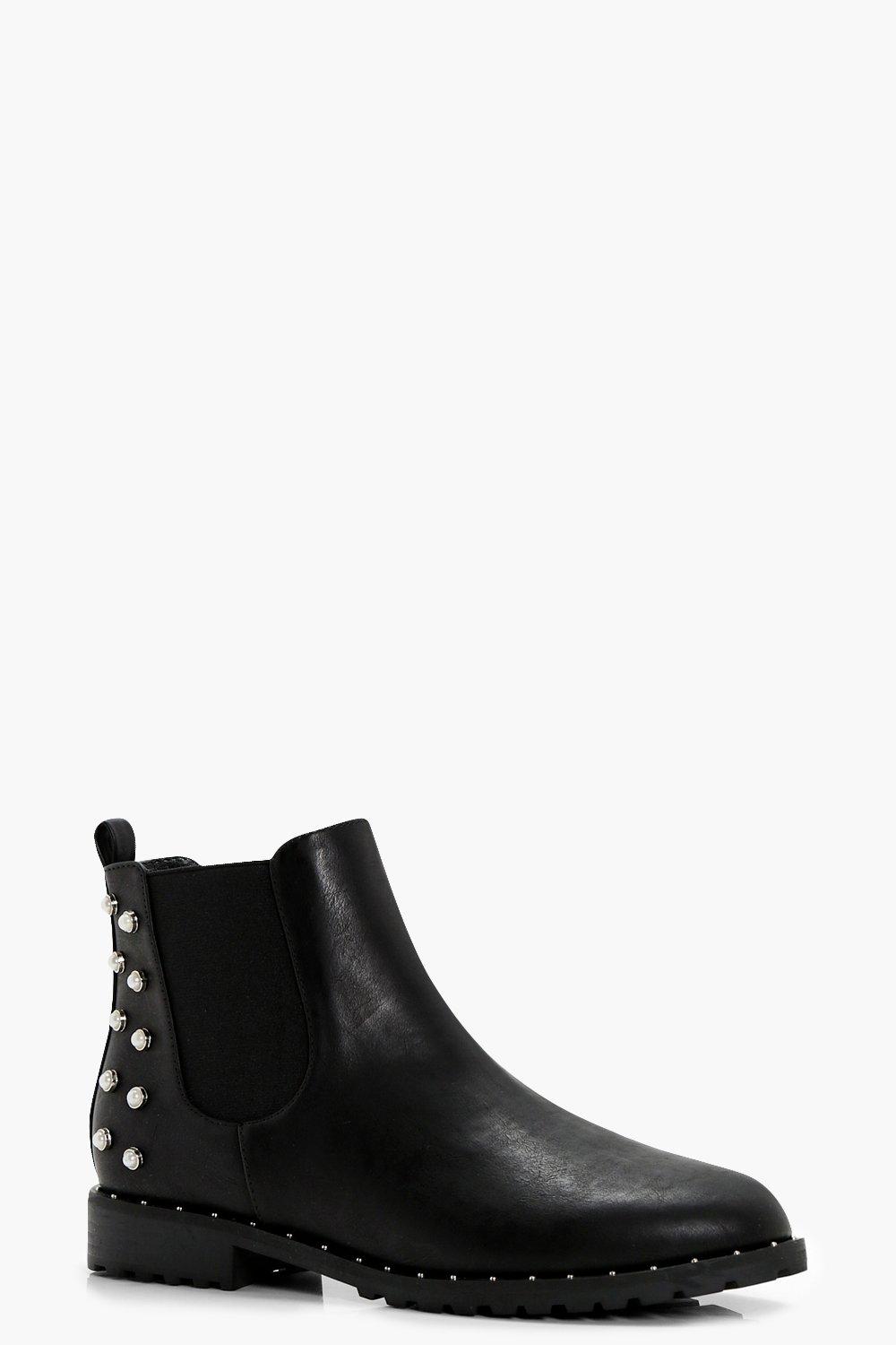 bottines clous femme