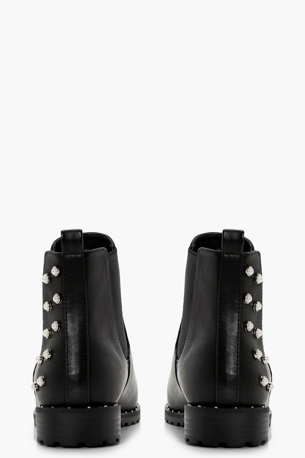 Boots femme perle new arrivals