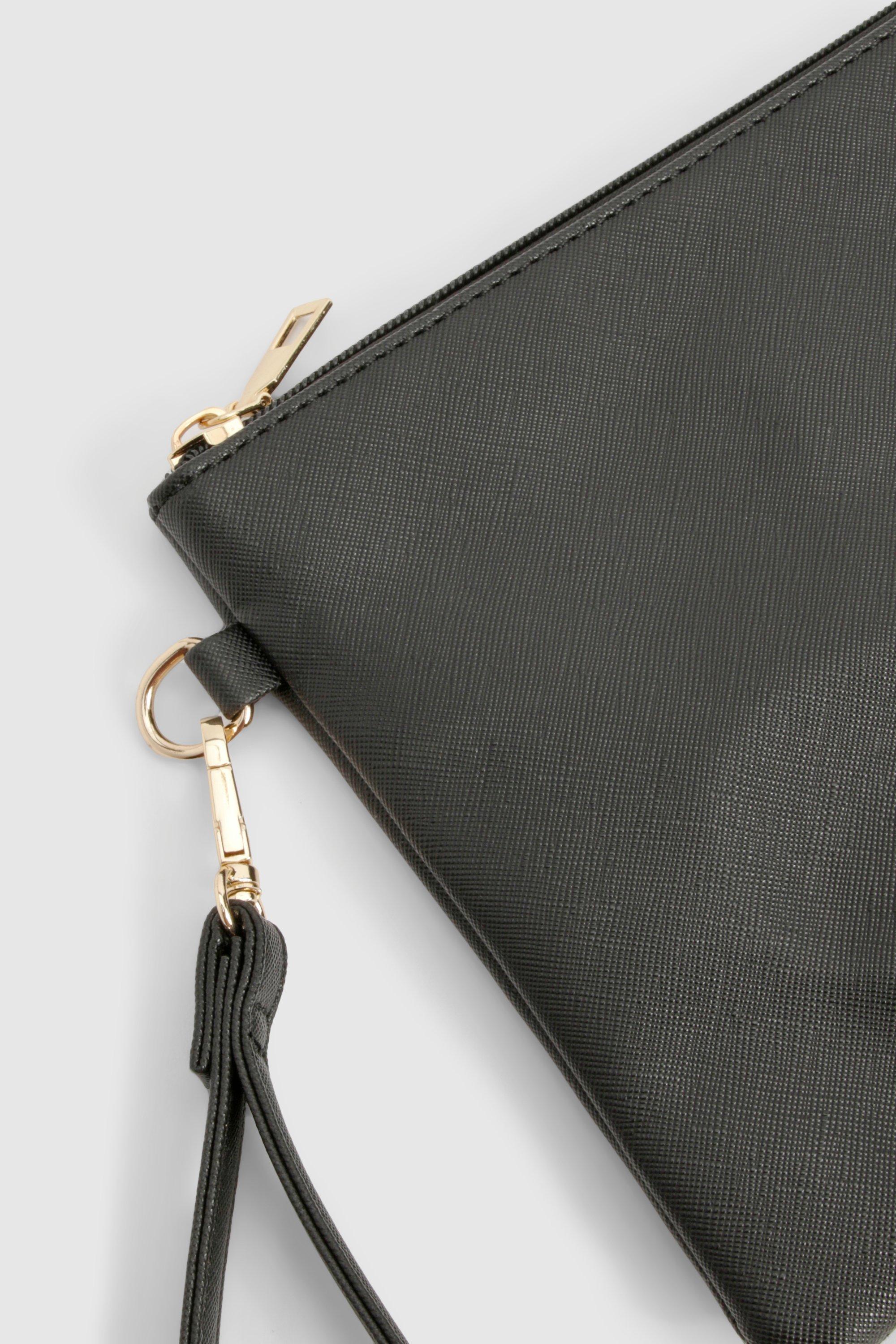 Cross clutch outlet bag