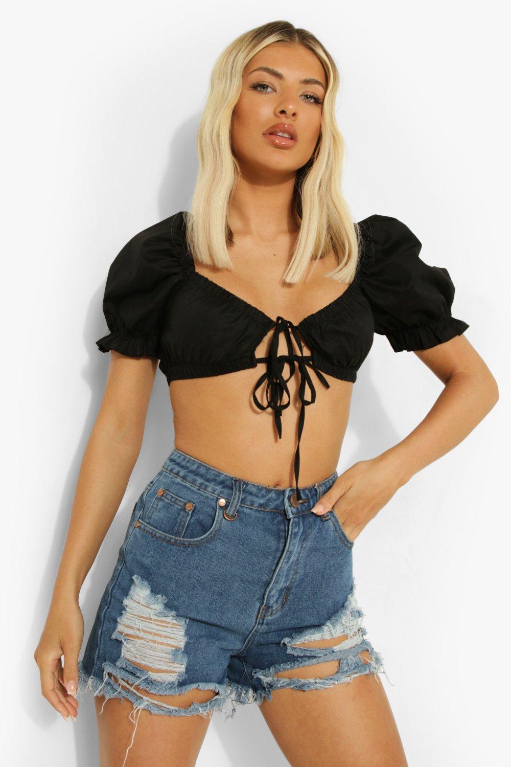 high waisted denim shorts canada