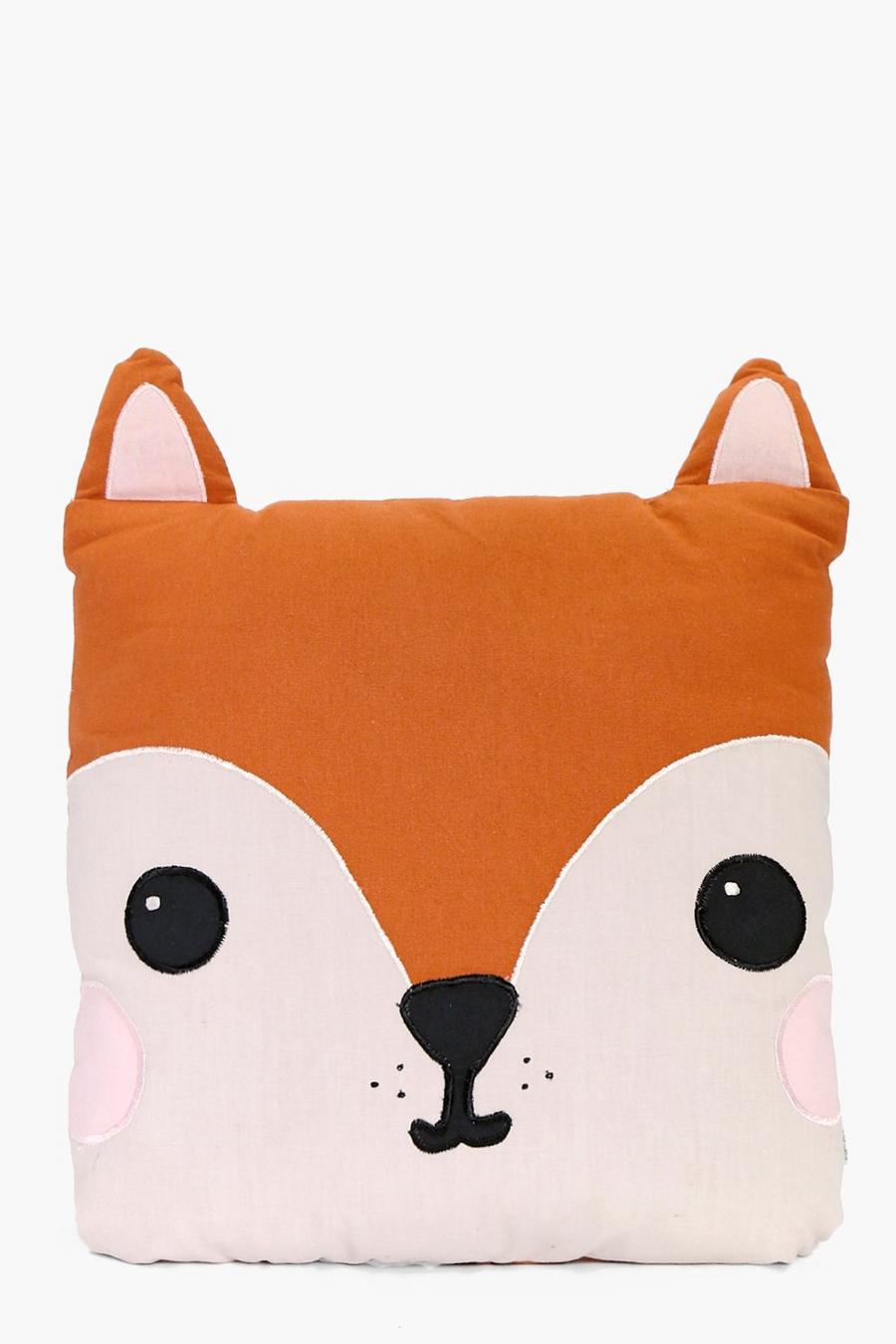 Orange Fox Cushion image number 1