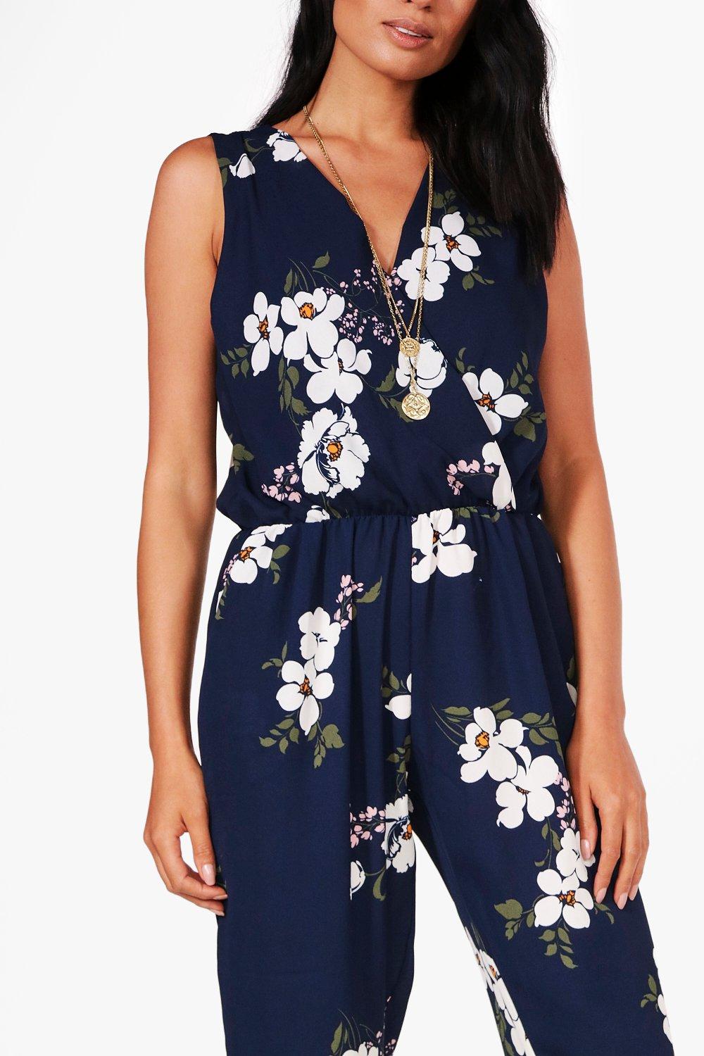 Jumpsuit store floral lang