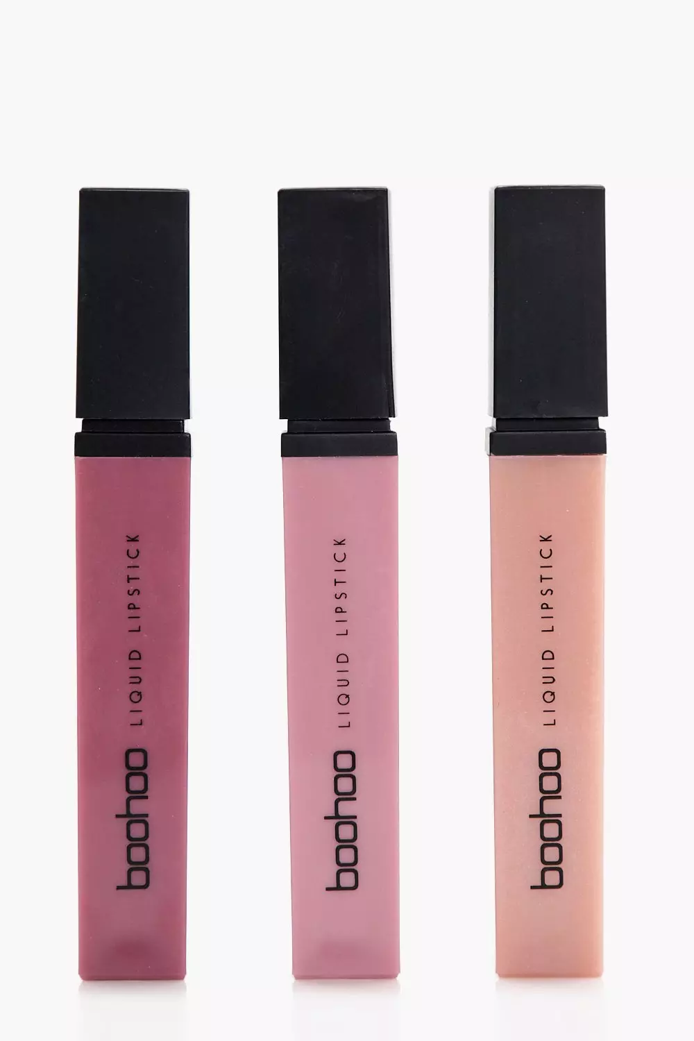 Multi Boohoo 3 Shade Matte Lip Set alternative image