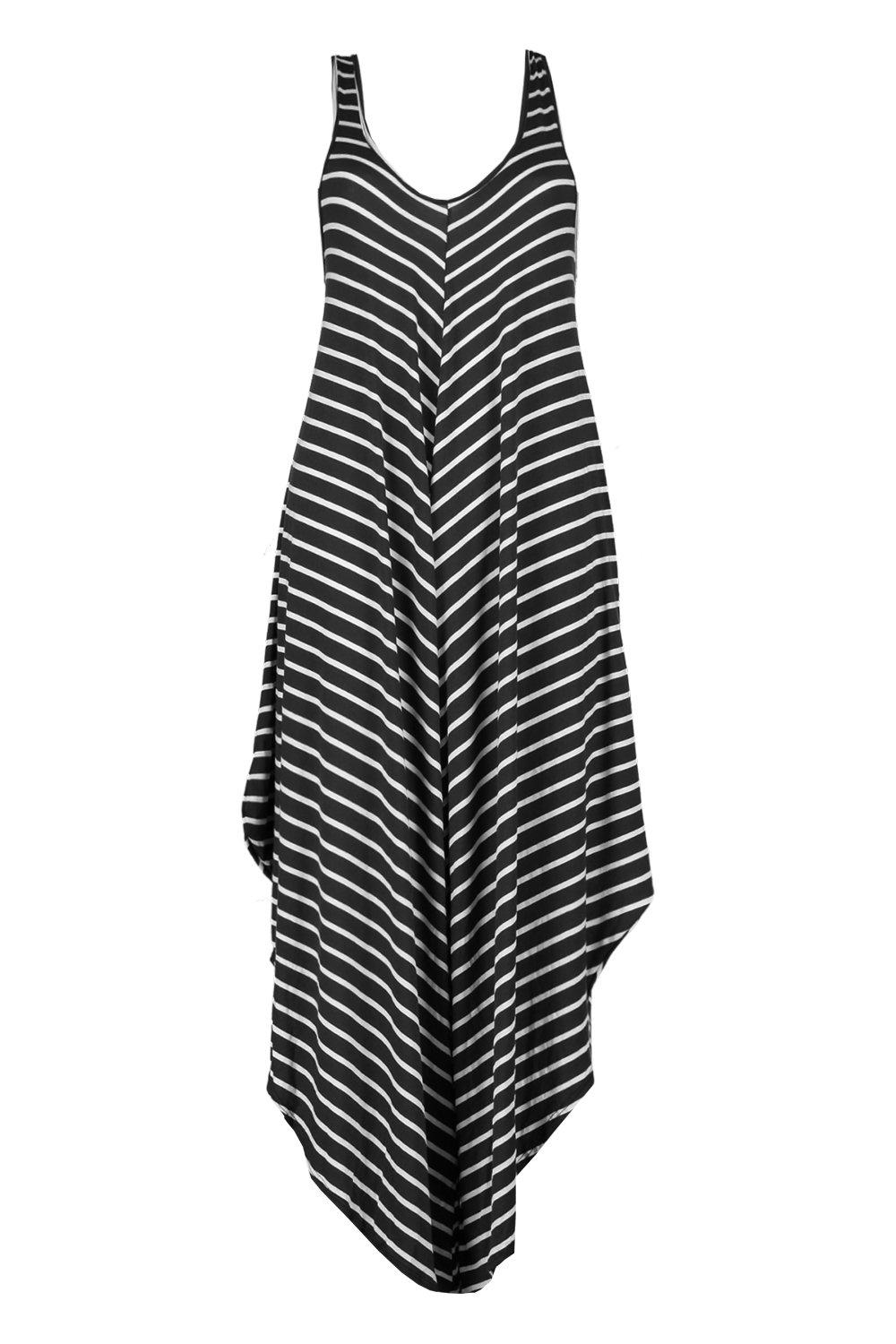 Striped harem jumpsuit online