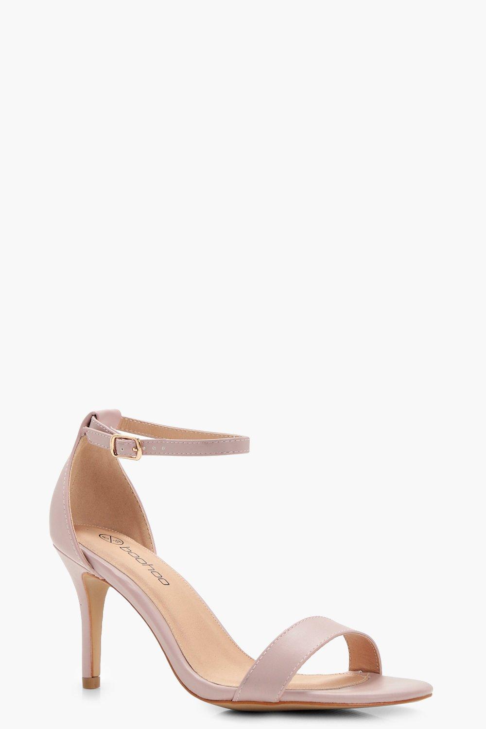 blush wide fit heels