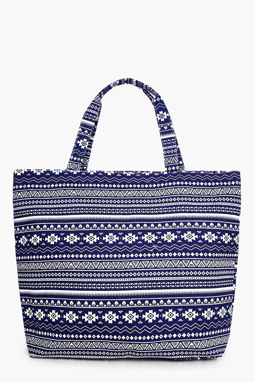 aztec beach bag