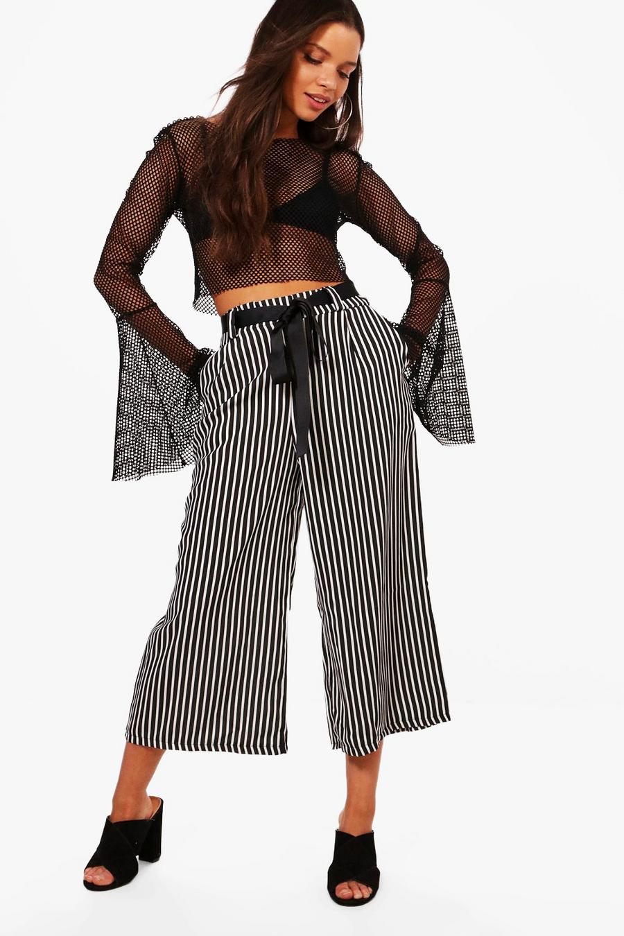 Striped Culottes image number 1