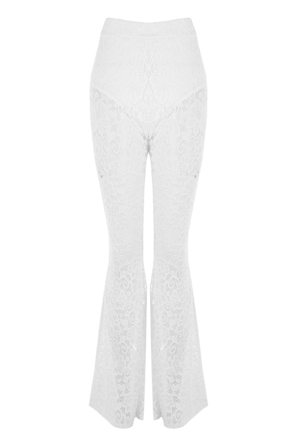 Roselle Flared Lace Pants