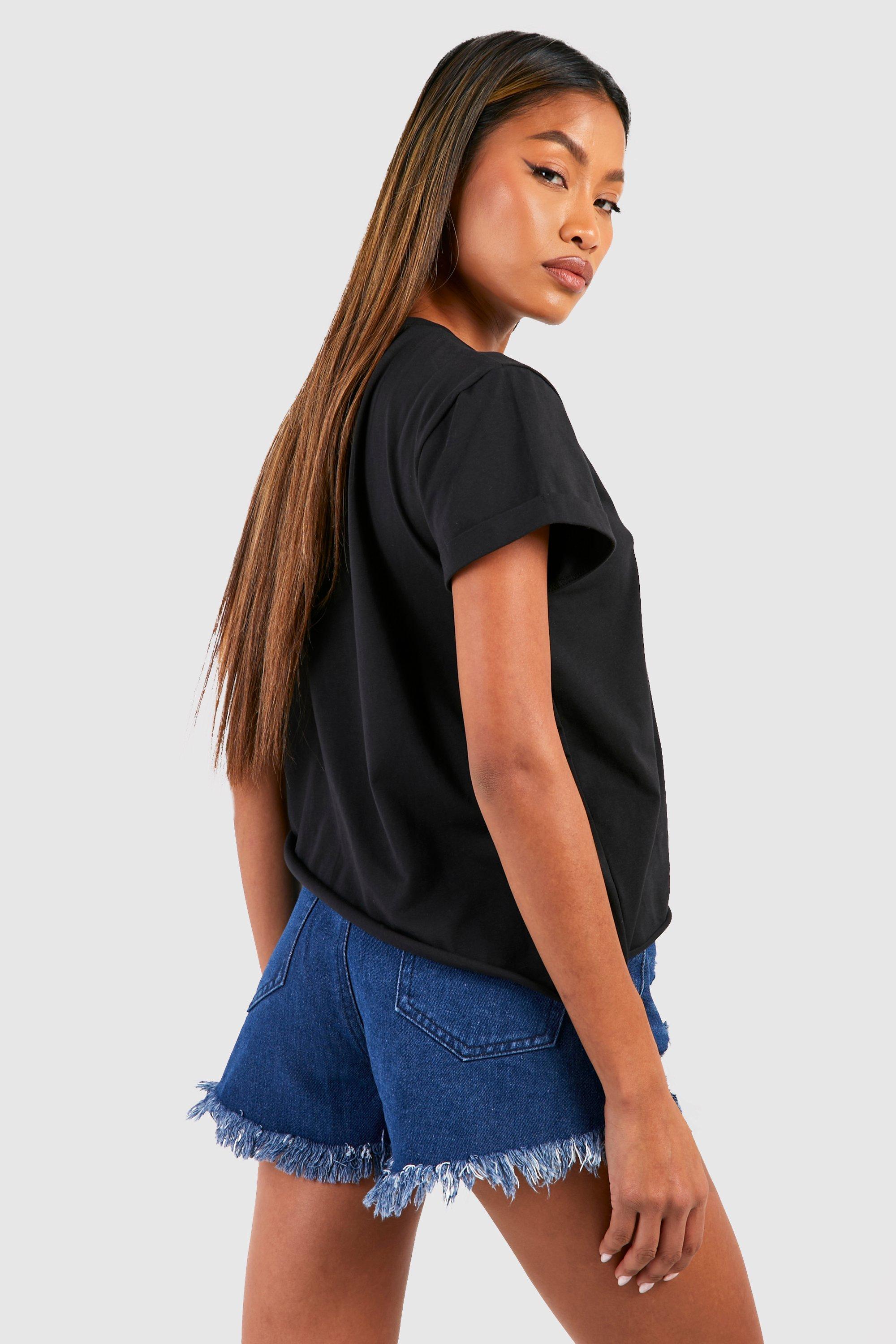 High waisted best sale denim shirts