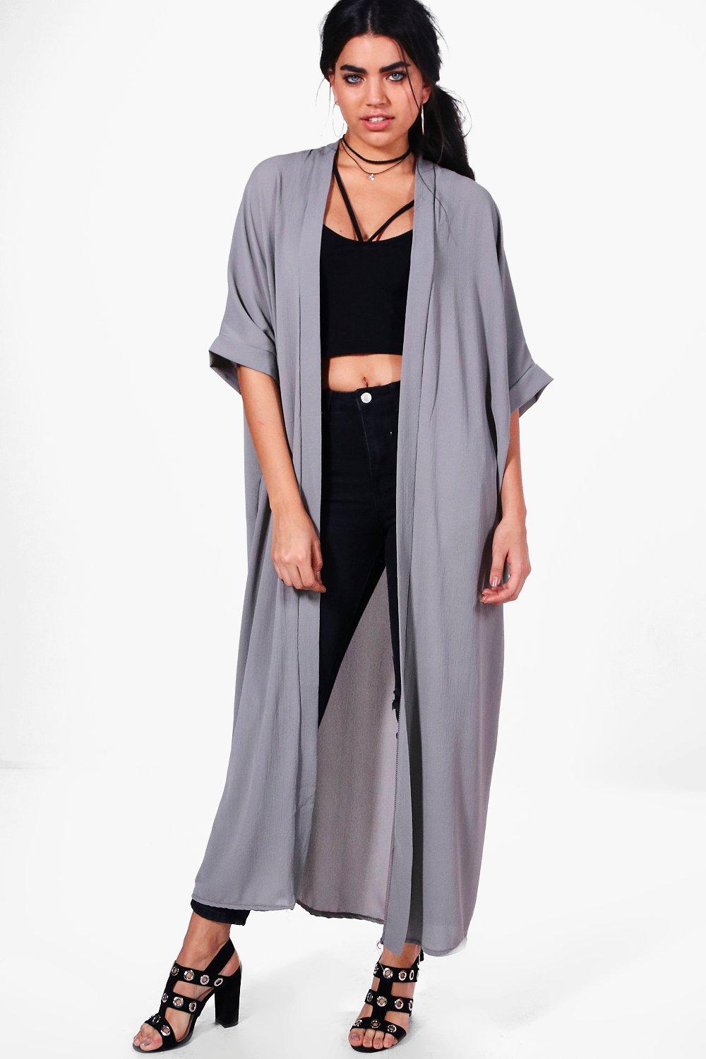 boohoo maxi kimono