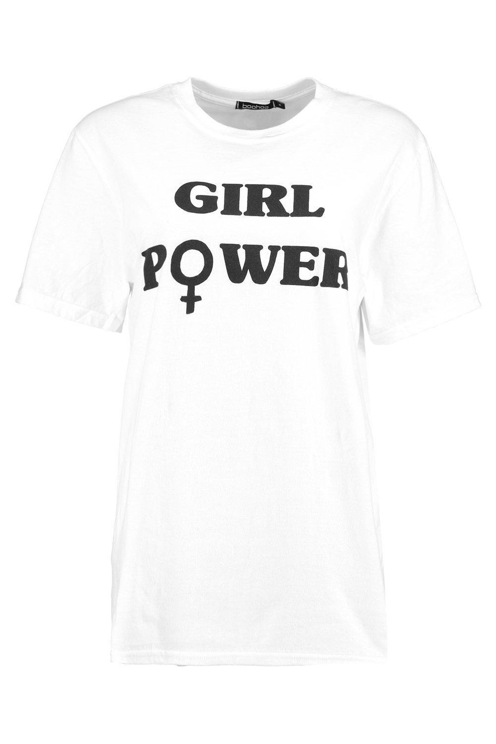 girl power graphic tee