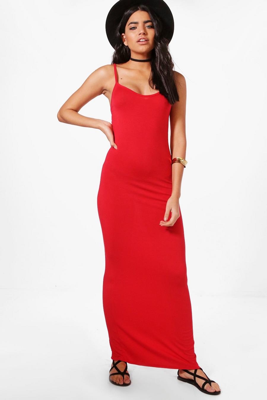 Basic Strappy Maxi Dress image number 1