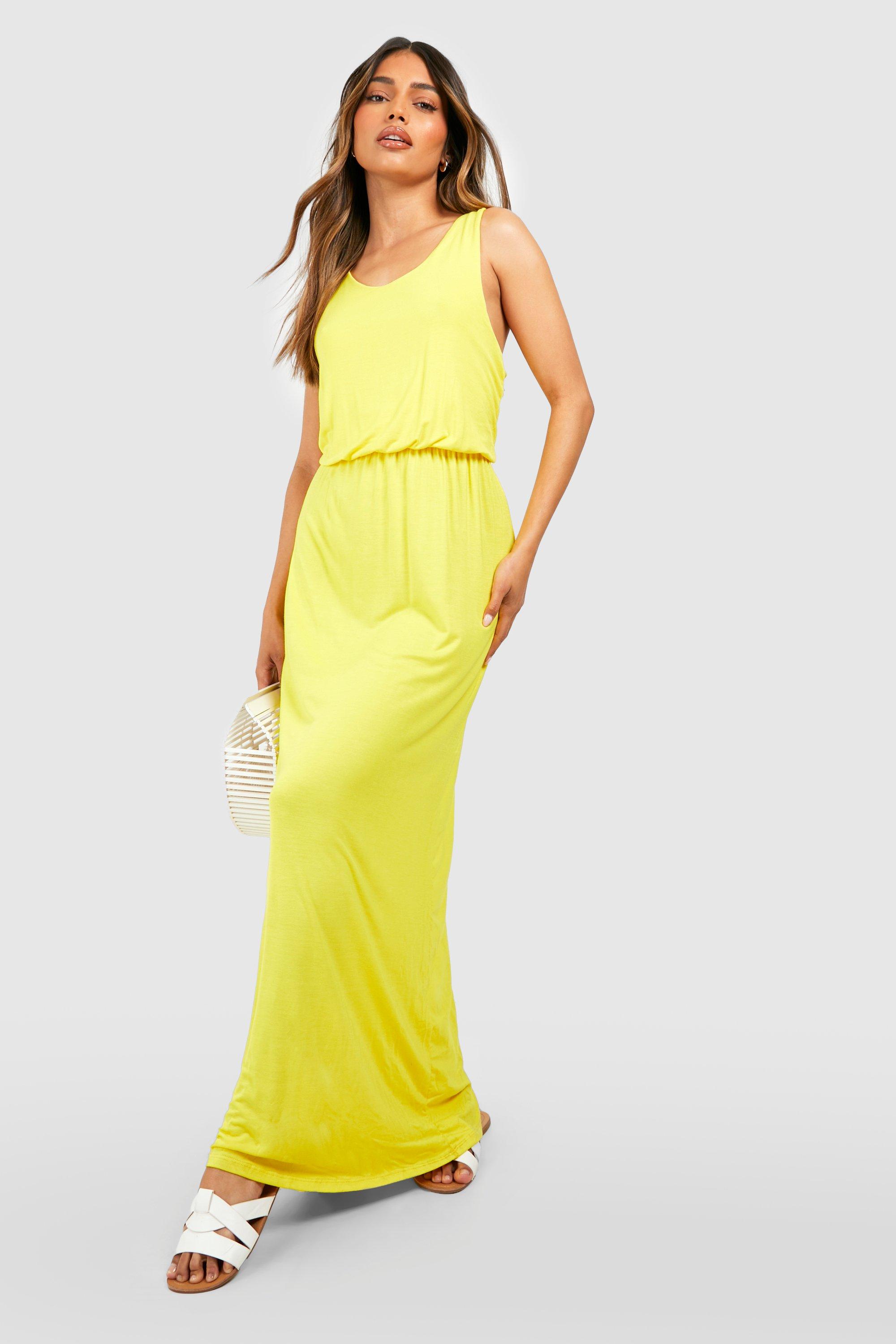 Racer Back Maxi Dress