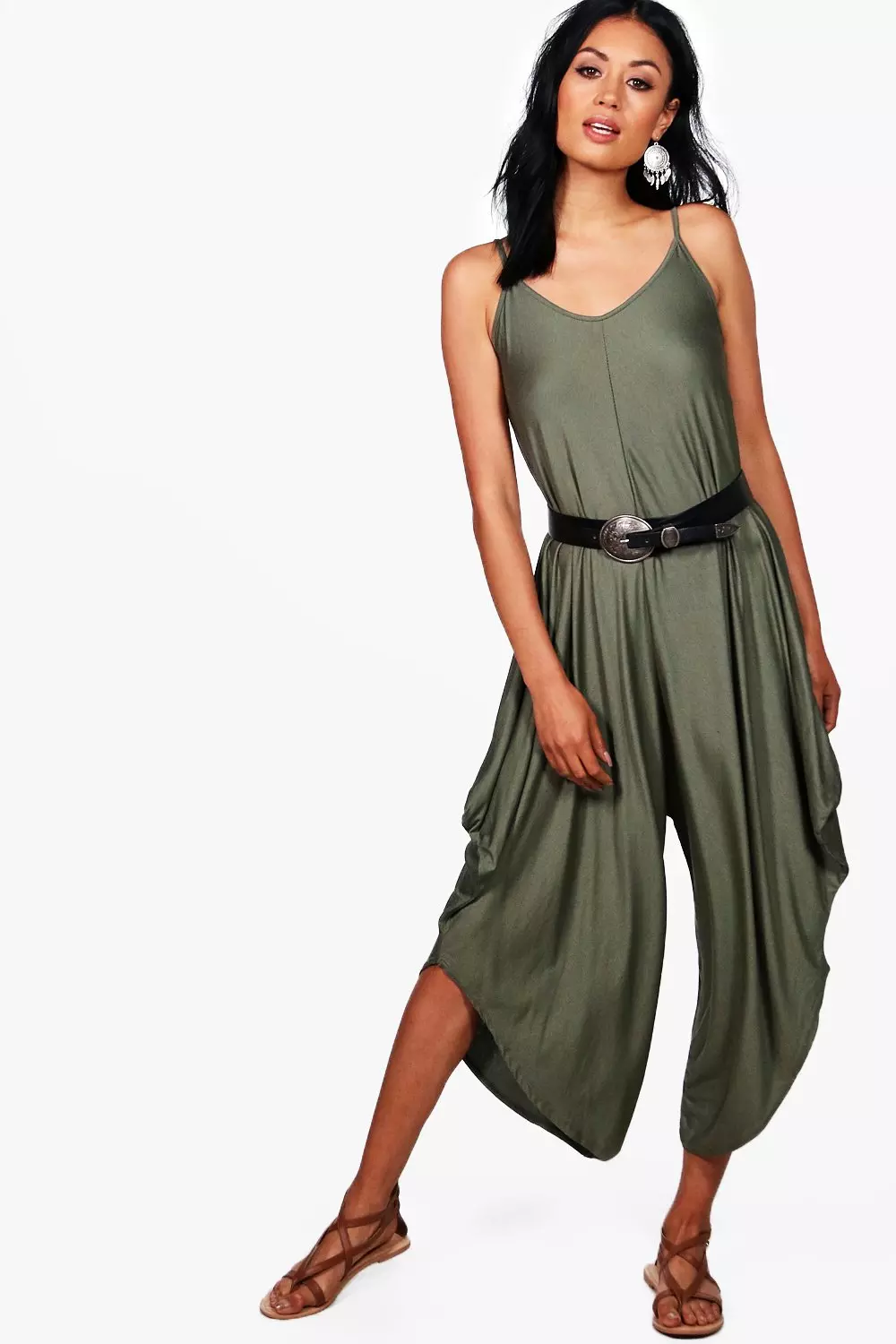 Boohoo store harem jumpsuit