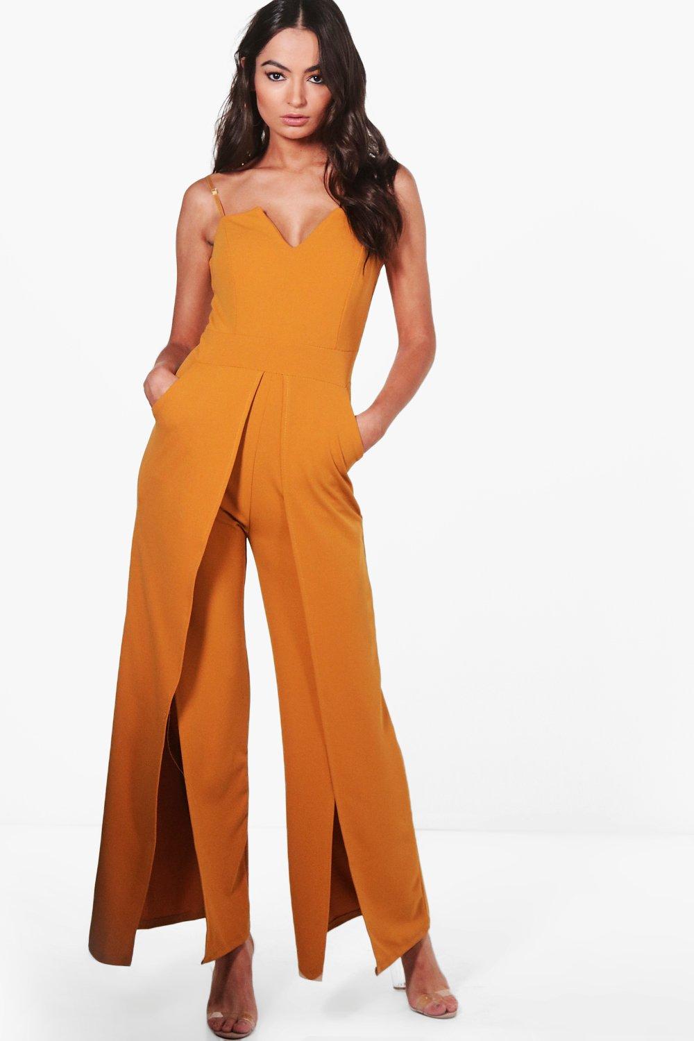 split leg jumpsuit uk