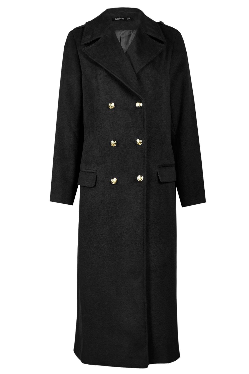 Boohoo hot sale military coat