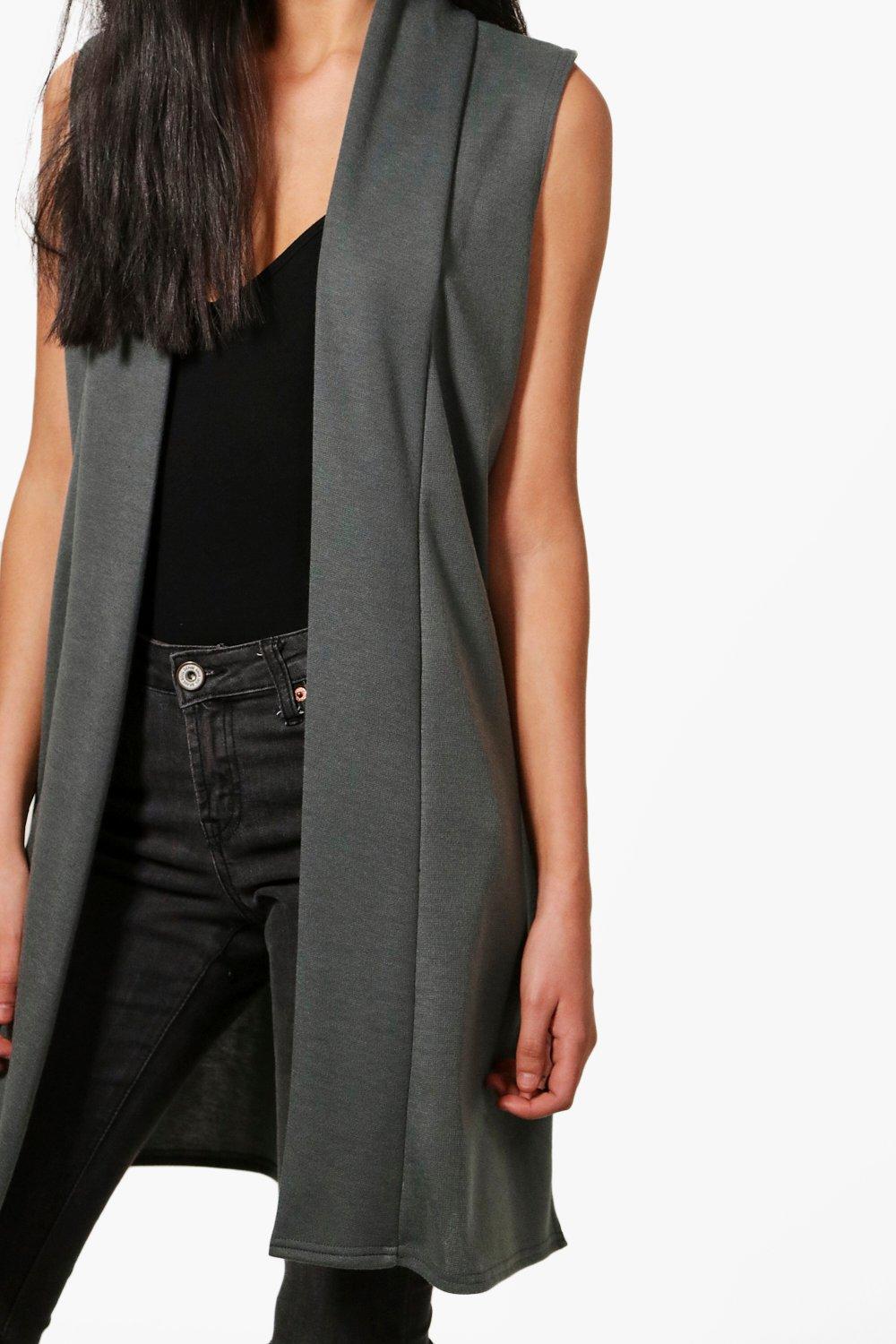 Sleeveless on sale sweater duster