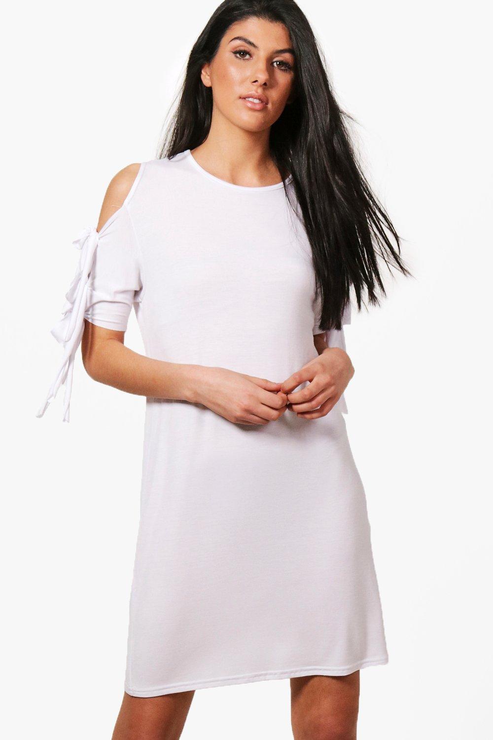 tie sleeve dress