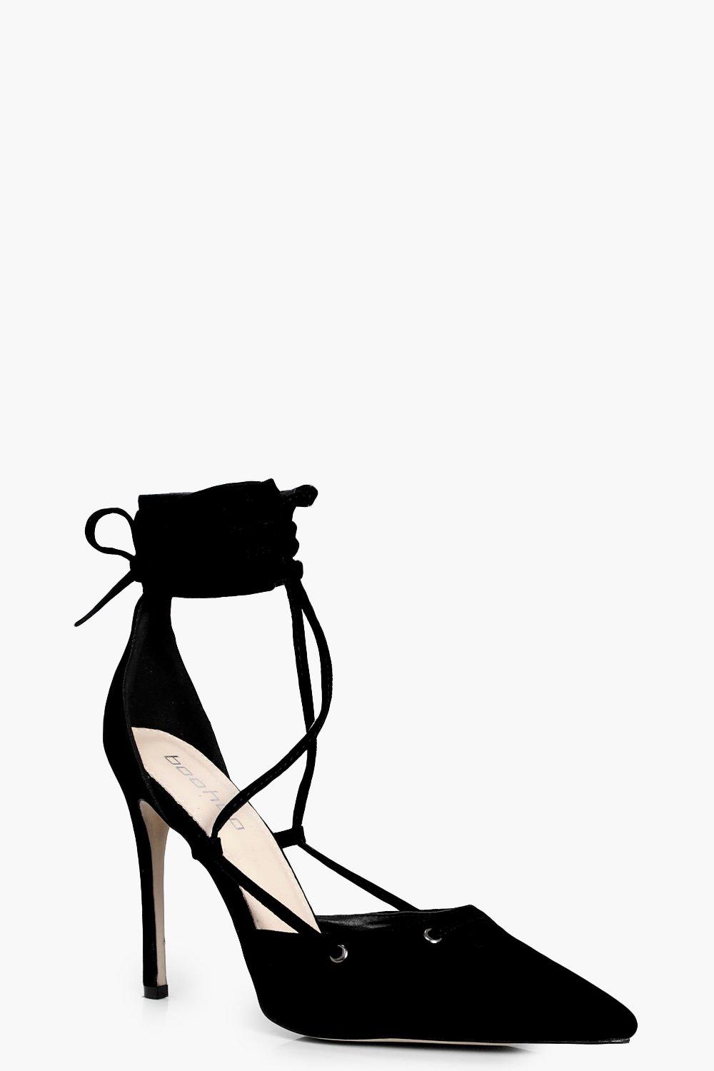 black court stilettos