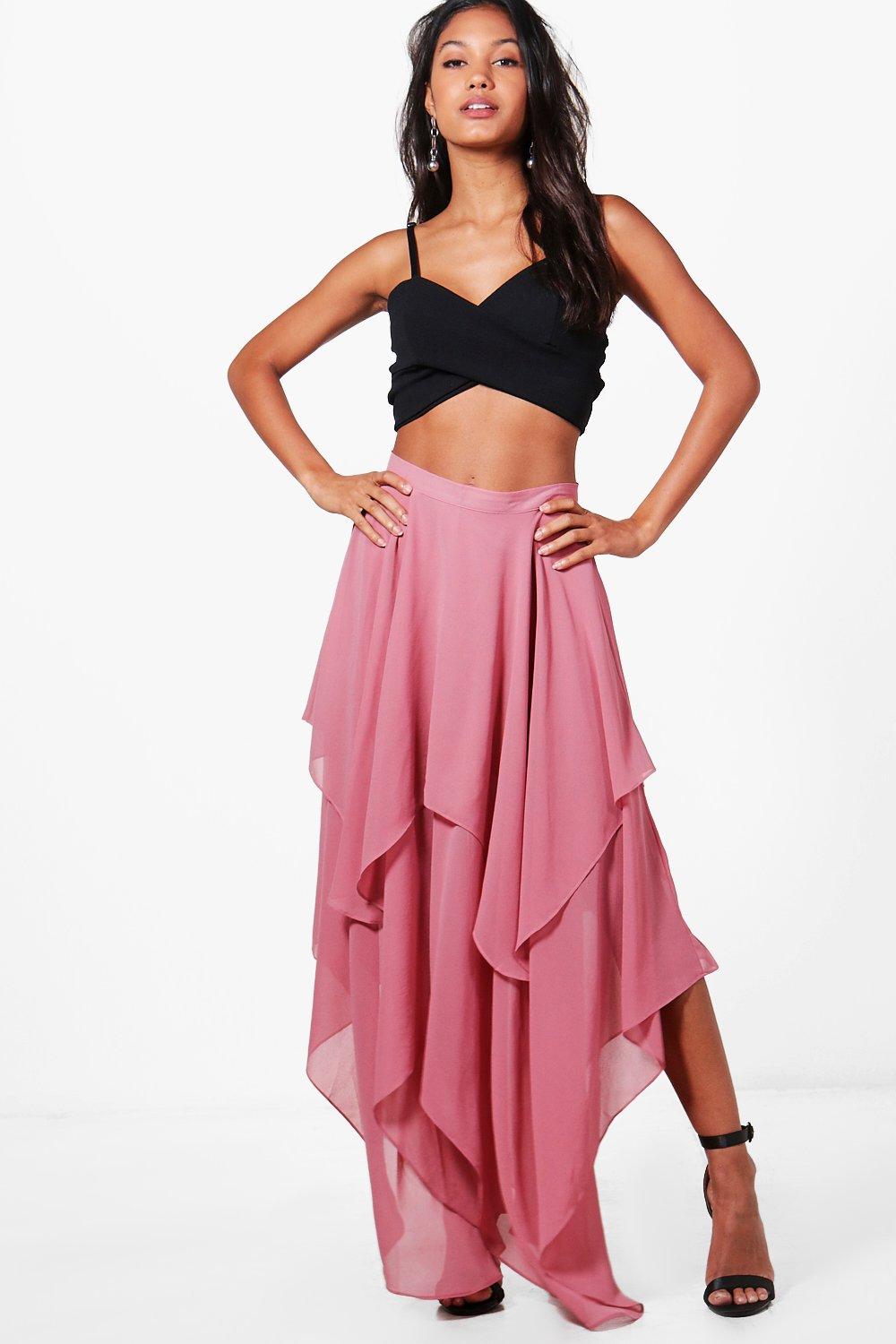 high low hem skirt