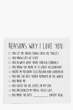 I you love why reasons 100+ Reasons