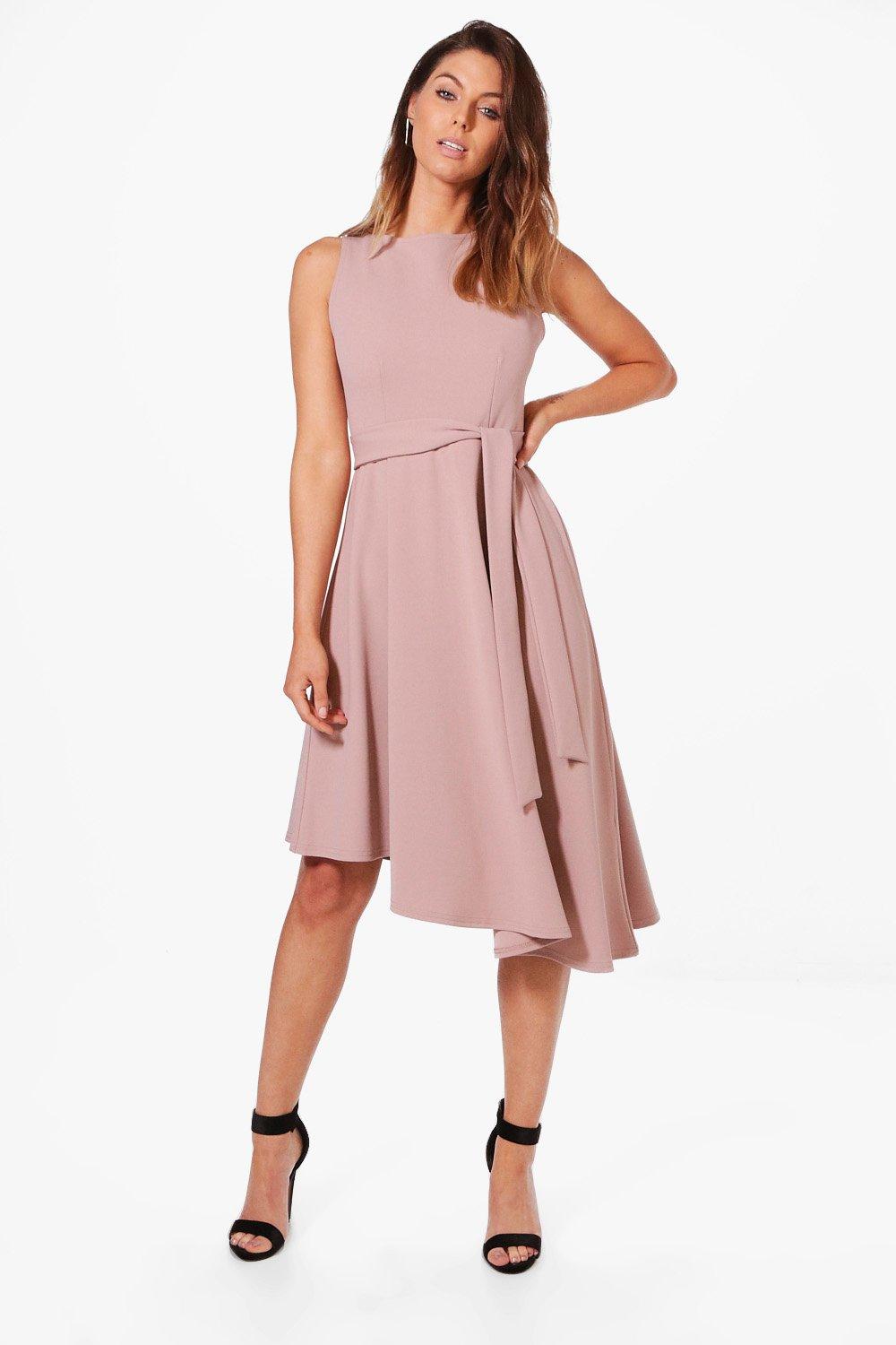 boohoo asymmetric dress