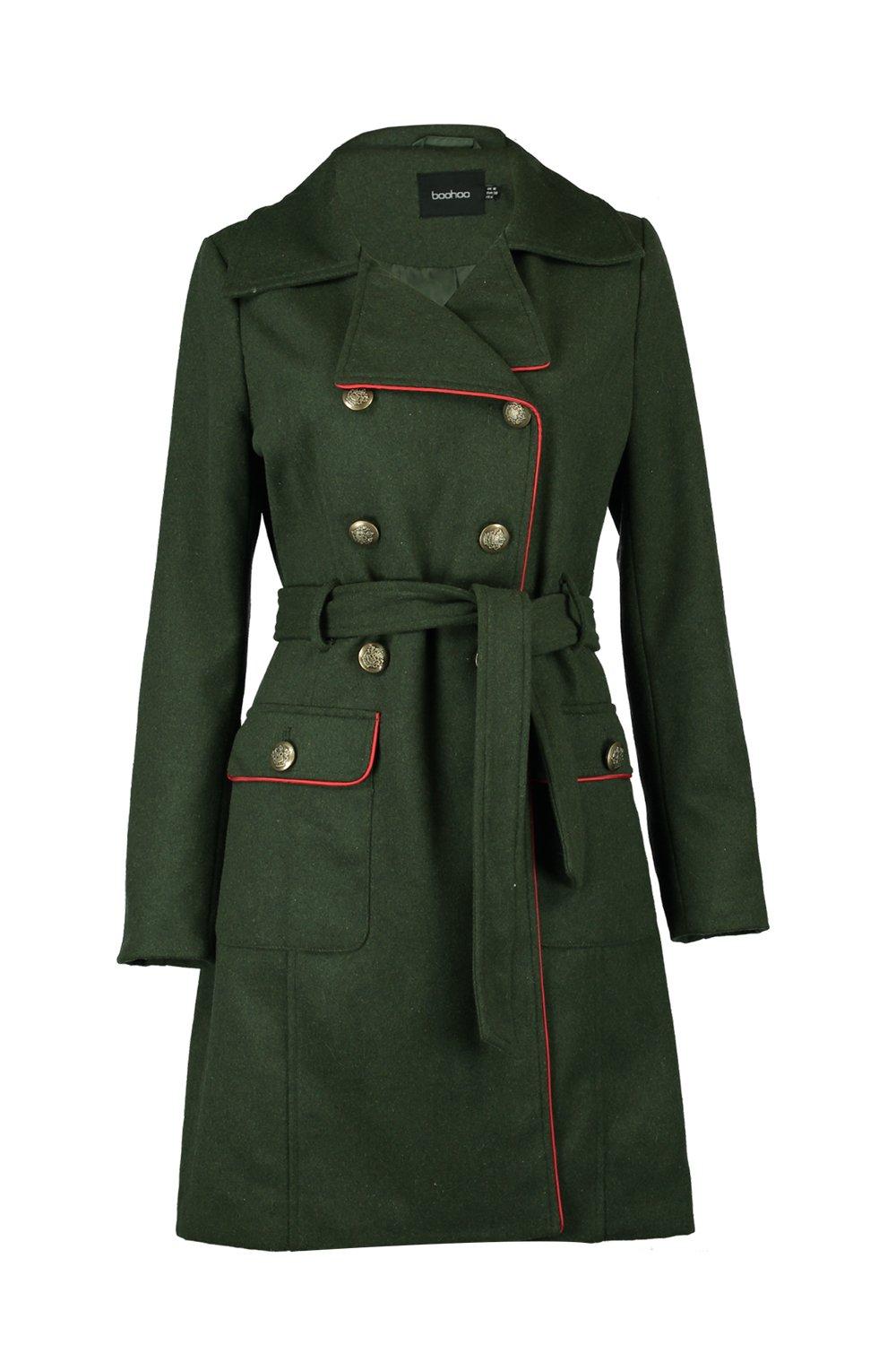 Boohoo 2025 military coat