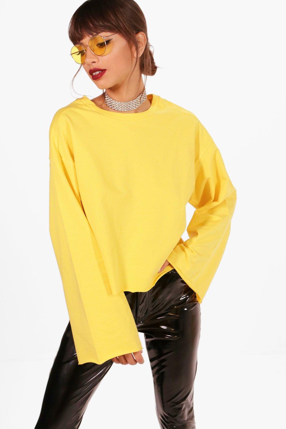 Oversized Wide Sleeve Sweatshirt