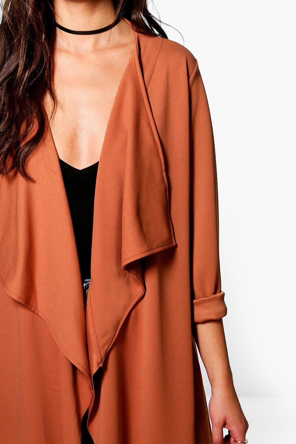 Orange waterfall jacket deals